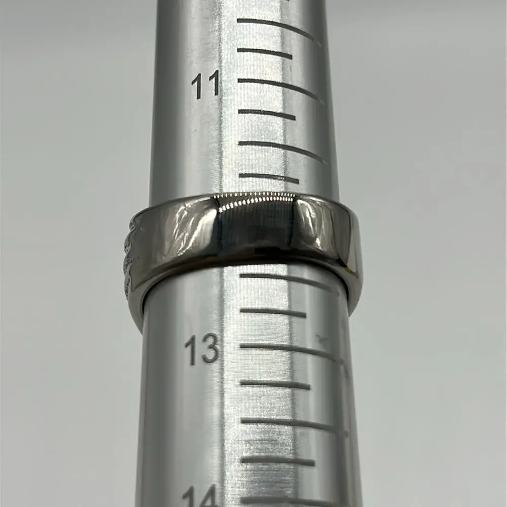 Handmade Religious Men's Ring Stainless Steel Size 12 NWT